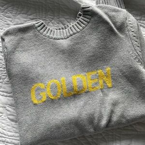 Ellsworth and Ivey Grey Knit Sweater